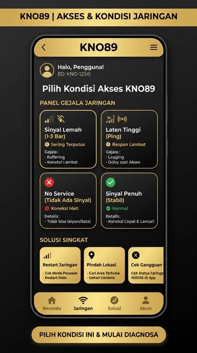 Tampilan link alternatif kno89